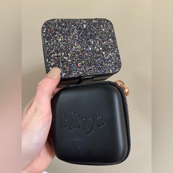 Travel Small Compact Protective Jewelry Cases Hardshell LOT X 2 Women’s - Picture 12 of 14